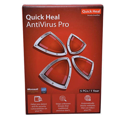 quick heal anti virus pro 5 user 1 year